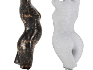 body people decor art 3D Model