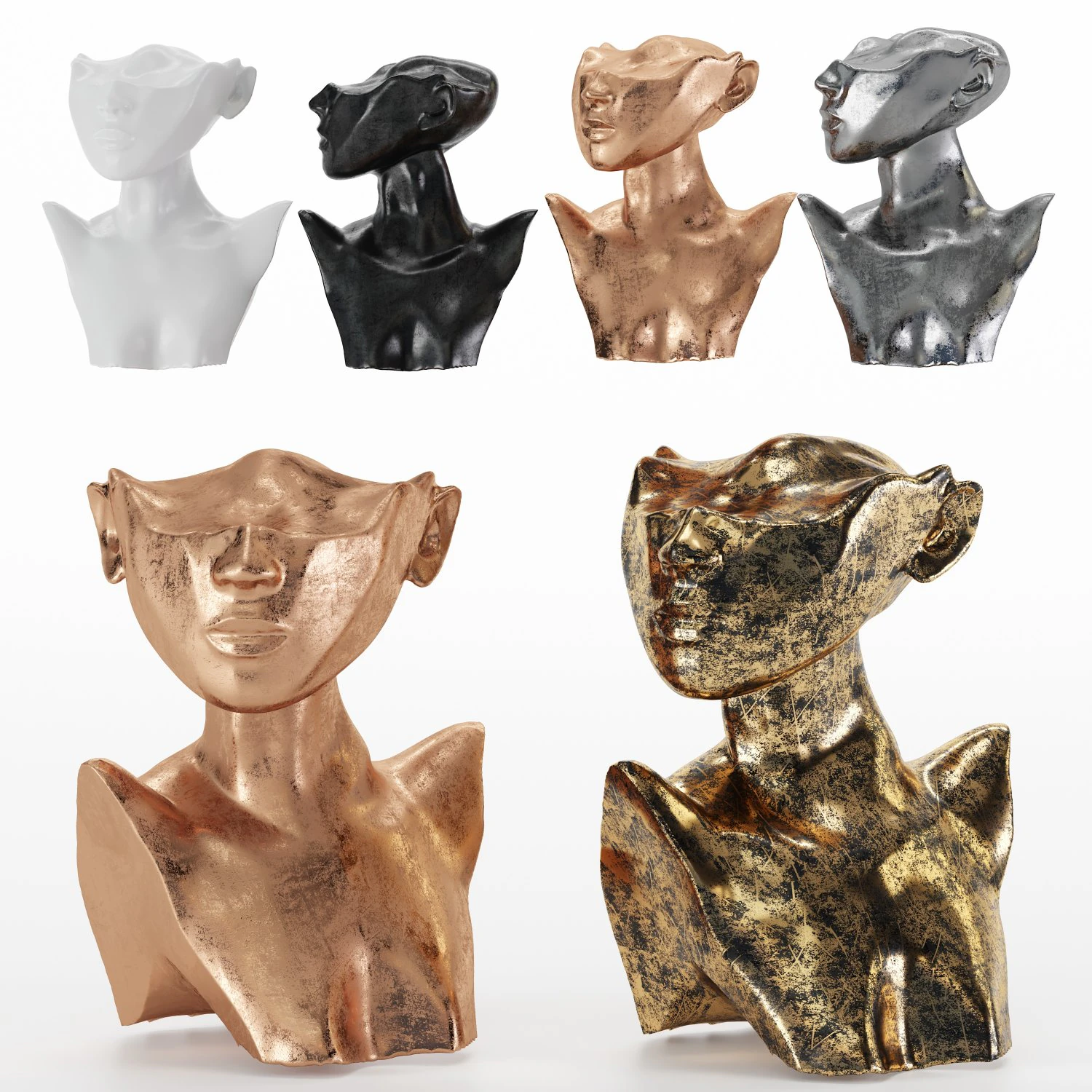 people art decor 3D Model .c4d .max .obj .3ds .fbx .stl .blend 
