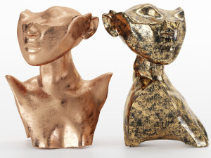 people art decor 3D Model