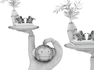 people art decor Model 3D
