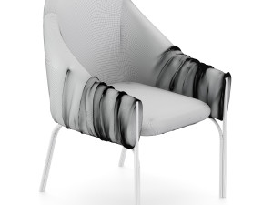 celine stuhl freifrau armchair Modèle 3D