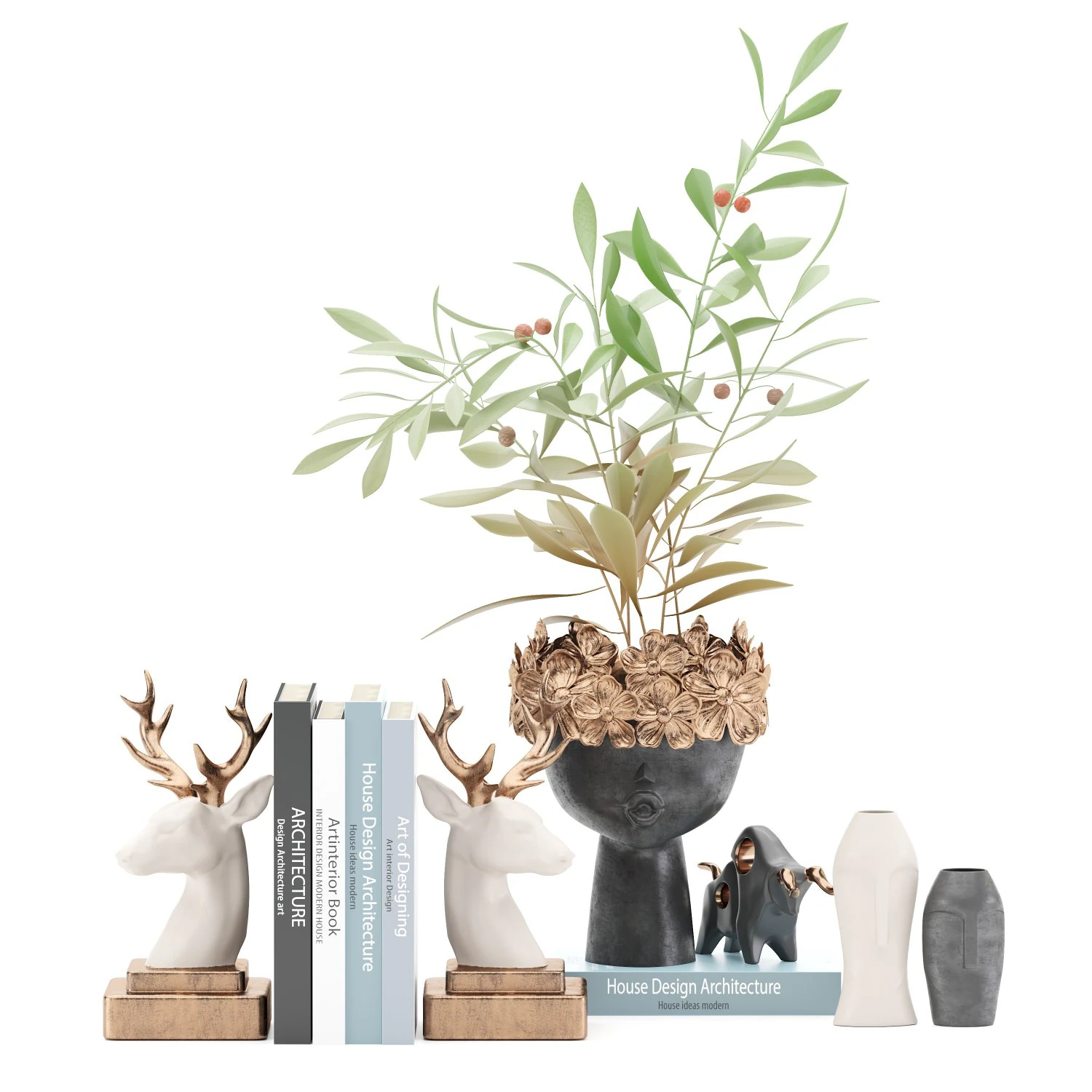 decorationset24 3D Model .c4d .max .obj .3ds .fbx .stl .blend 