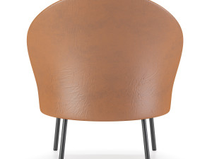 twins low armchair 3D Model