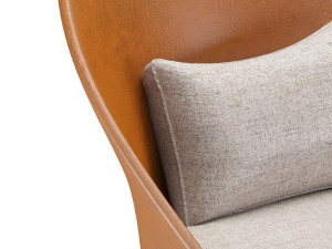 twins low armchair 3D Model