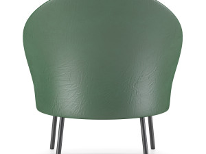 twins low armchair 3D Model