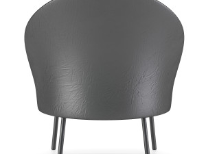 twins low armchair 3D Model