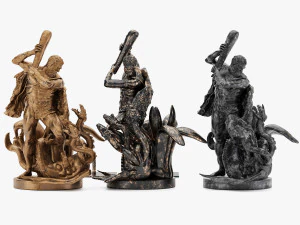 скульптура геркулес 3D Модель