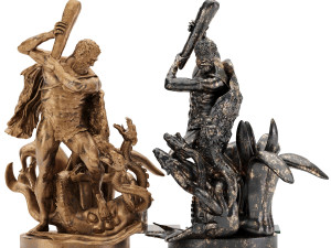sculpture hercules Modèle 3D