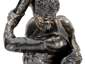sculpture hercules Modèle 3D