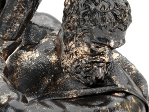 sculpture hercules Modèle 3D