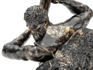 sculpture hercules Modèle 3D