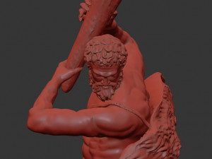 sculpture hercules Modèle 3D