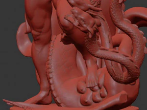 Ercole della scultura Modello 3D