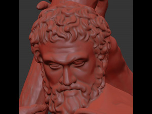 sculpture hercules Modèle 3D