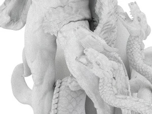 Ercole della scultura Modello 3D