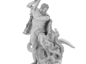 Ercole della scultura Modello 3D