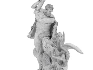 sculpture hercules Modèle 3D