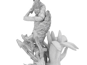 sculpture hercules Modèle 3D