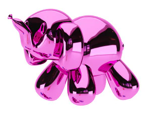 balloon elephant sculpture 3D Model