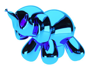 balloon elephant sculpture 3D Модель