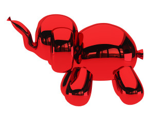 balloon elephant sculpture 3D Модель