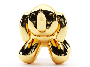 balloon elephant sculpture 3D Model
