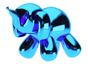 balloon elephant sculpture 3D Модель