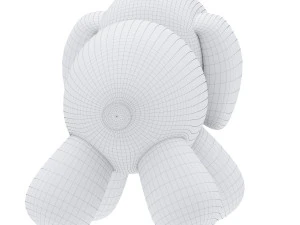 balloon elephant sculpture 3D Model