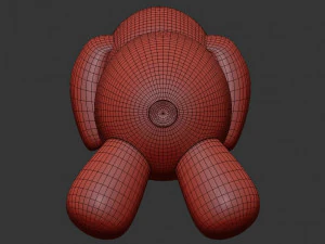 balloon elephant sculpture 3D Model