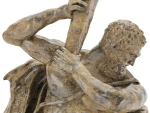 statua di Ercole che uccide l'idra di Lerna Modello 3D