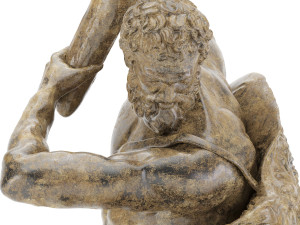 statue of hecules slying the lernaean hydra Modèle 3D