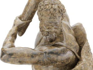 statua di Ercole che uccide l'idra di Lerna Modello 3D