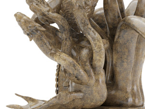statue of hecules slying the lernaean hydra Modèle 3D