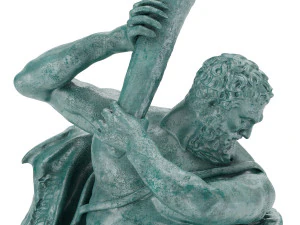 statua di Ercole che uccide l'idra di Lerna Modello 3D