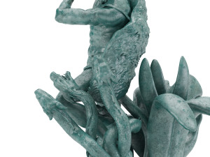 statue of hecules slying the lernaean hydra Modèle 3D