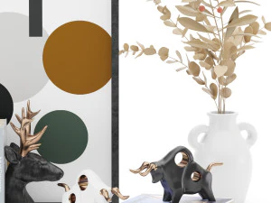 装飾セット30 3Dモデル