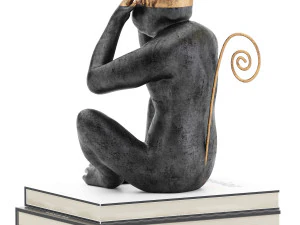 monkey decor 3D Model