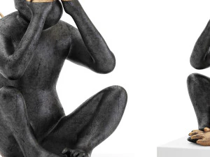 monkey decor 3D Model