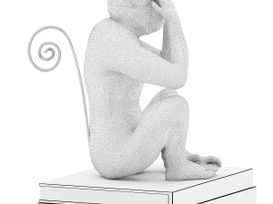 monkey decor 3D Model