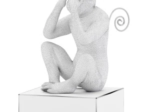monkey decor 3D Model