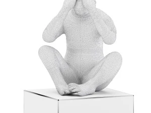 monkey decor 3D Model