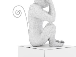 monkey decor Model 3D
