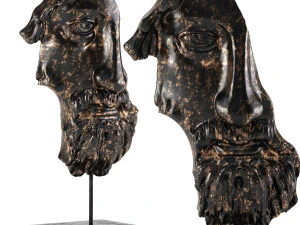 scultura statua in resina waraji Modello 3D