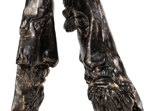 scultura statua in resina waraji Modello 3D