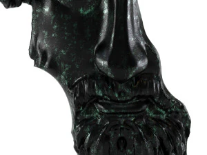 scultura statua in resina waraji Modello 3D