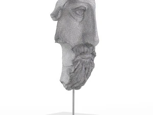 scultura statua in resina waraji Modello 3D