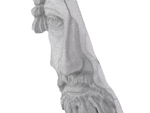 waraji resin statue sculpture Modelo 3D