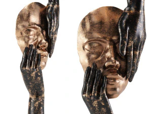 decor people sculpture 3D Model