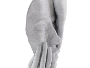 decor people sculpture 3D Model