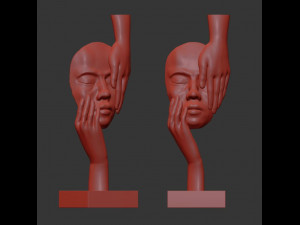 decor people sculpture Modelo 3D